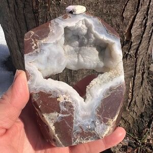 Football (3) agate tower | crystal ~ uv reactive